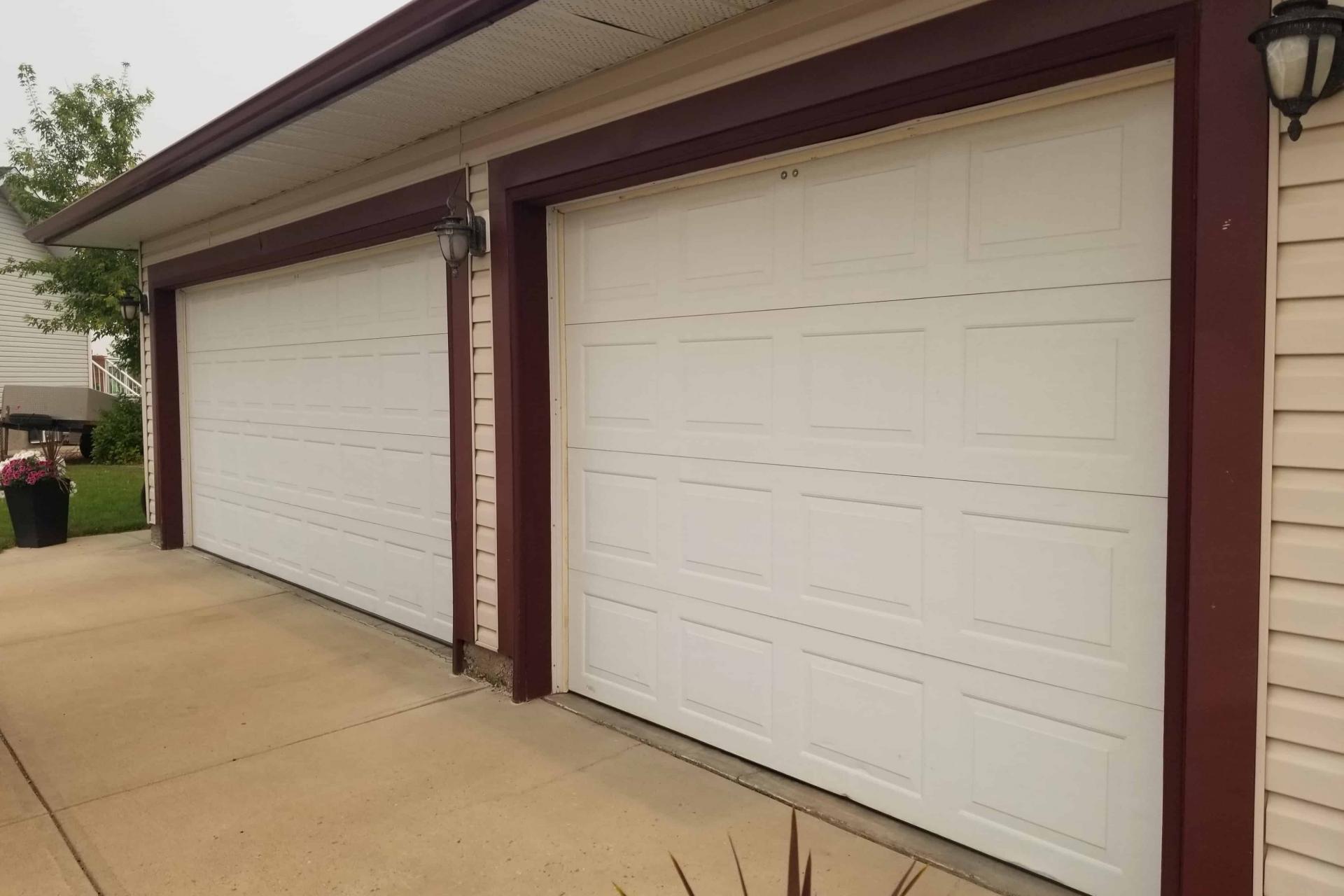 Old Double Garage Doors
