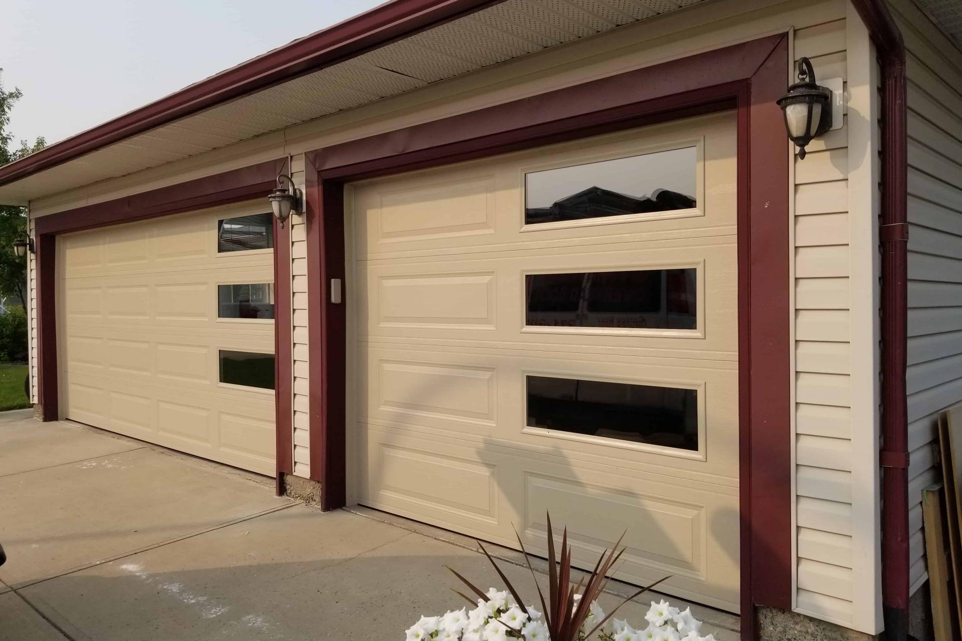 New Double Garage Doors